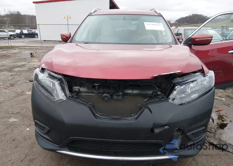 2015 Nissan Rogue Sv from USA, damaged, VIN KNMAT2MV1FP506028